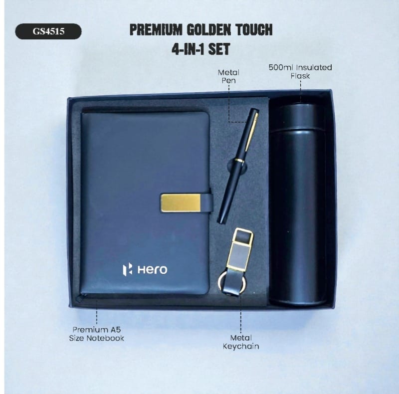 Premium Golden Touch 4-in-1 Set