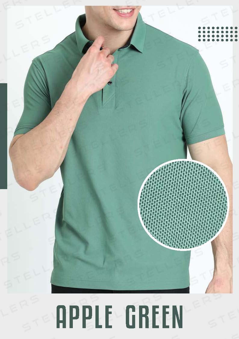 Polo T-Shirt – Apple Green