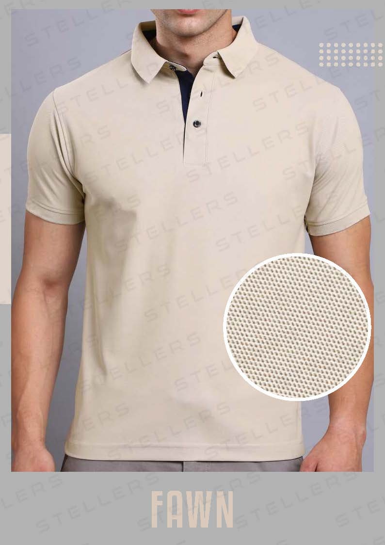 Polo T-Shirt – Fawn
