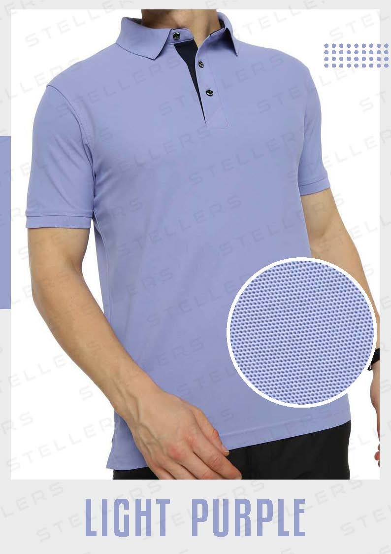 Polo T-Shirt – Light Purple
